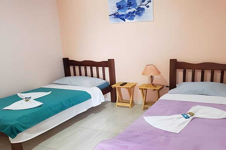 Recanto Dantas, aconchego Paraty I Duplo solteiro