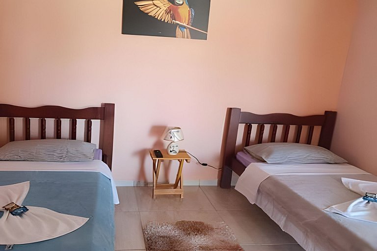 Recanto Dantas, aconchego Paraty I Duplo solteiro