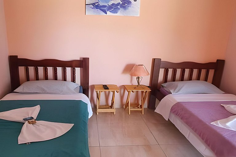 Recanto Dantas, aconchego Paraty I Duplo solteiro